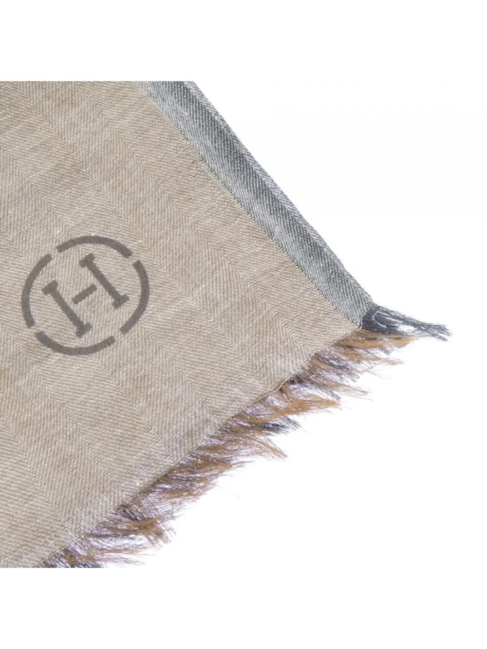 Hermes Stole Scarf Beige